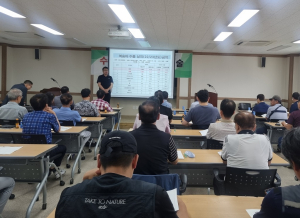 경북농업기술원, 복숭아 수출 확대 수확후관리 기술 워크숍