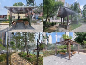 대구시 중구, 쿨링포그로 쾌적한 공원 만들기
