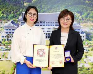 이철우 경북도지사, 蒙 울란바타르시 최고상 항가르드 훈장 수훈 영예