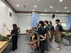 칠곡군농기센터, 화훼장식기능사 과정 성료