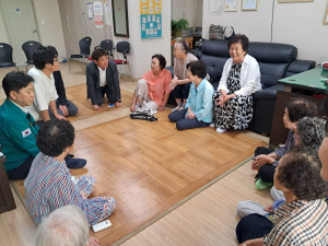 포항시 장량동, 본격적인 폭염대비 경로당 방문