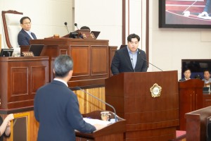 김정도 구미시의원, 제279회 임시회서 시정질문