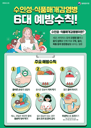 울진군, 여름철 수인성ㆍ식품매개감염병 주의 당부