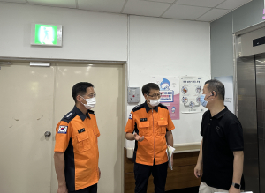 칠곡소방서장, 요양시설 화재 예방 컨설팅