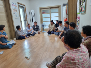 군위군농기센터, 폭염대비 예찰활동