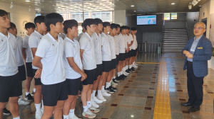 영덕교육청 “청룡기 축구우승 축하합니다”