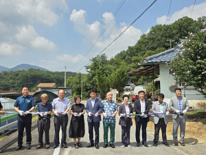 상주 화서면 상용1리, 마을안길 확포장 ‘훤하네’