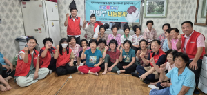 대구시 달성군 논공읍 지사협  ‘팥빙수 나눔’