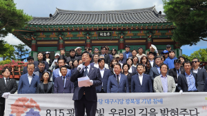 더불어민주당 대구시당, 광복행사