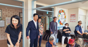포항 우창동, 말복 맞이 경로당 수박 전달