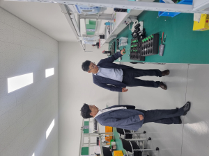 대구조달청장, 우수조달기업 ㈜에스씨솔루션글로벌 방문