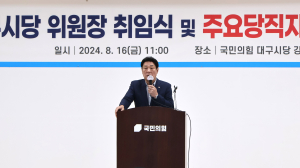 강대식 국힘 대구시당위원장 취임
