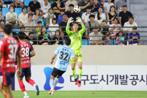 김천상무, 대구 원정서 0대 3 패배