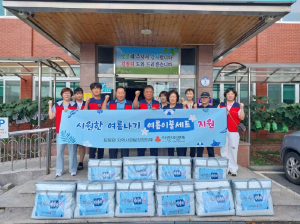 상주시 모동면 지사보協, 취약계층 여름나기 이불 세트 지원