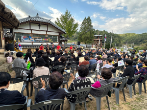 봉화척곡교회, 나라사랑 음악회 성황