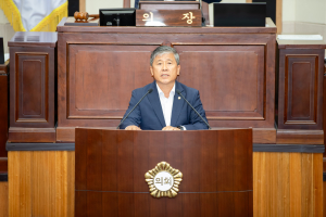 양진오 구미시의원, 임시회 5분 자유발언