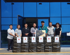 상주약감포크, 돼지갈비 선물세트 나눔