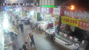 달서소방서, 시장 화재 진압…발 빠른 대응으로 큰 불 막아