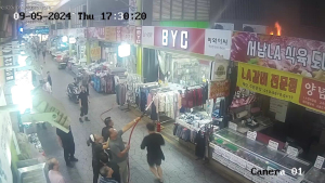 대구시 달서구, 추석 명절  '전통시장 화재예방 합동점검'