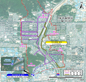 대구시 달서구 고래천지구 정비 380억원 확보