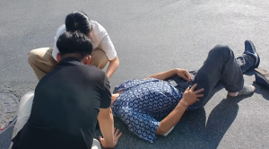 영주경찰서 자율방범대원, 의식 잃은 남성 응급조치로 생명 구해