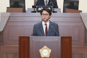 김창현 안동시의원, 5분 자유발언 “친수도시 도약 위해 치수 강화”