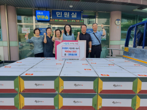 포항시 우창동 한마음선원, 백미 200포 기탁