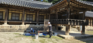 경북남부문화유산돌봄센터, 추석명절 앞두고 국가유산 정비