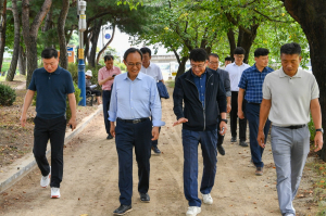 영주 ‘서천 맨발걷기길’ 이용 불편 해소