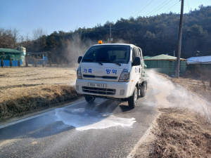 봉화군, 가축전염병 차단 ‘방역 고삐 바짝’