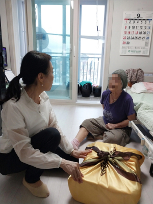 포항시 우창동, 추석 맞아 취약계층 위문