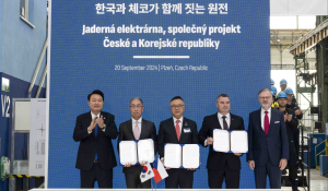 한수원 “한국-체코 원자력 협력 공고해지길”