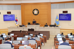 포항시의회 임시회 개회…13일간 의정 돌입