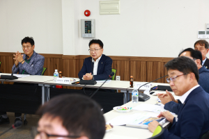 울진군, ‘왕피천 지방정원 조성사업 기본구상 및 실시설계’ 용역 중간보고회