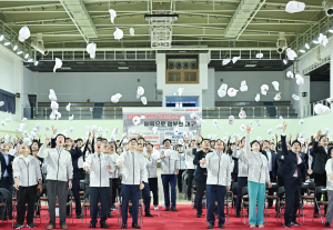 대구선수단, 전국체전 출사표…종합 8위 목표 ‘선전 다짐’