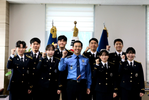 동해해양경찰서, 제249기 신임 해양경찰관 임용식