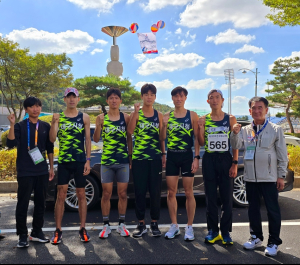 대구시청 마라톤팀 챔피언 등극…전국체전 男 일반부 단체 1등