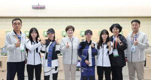 파리올림픽 영웅 대구체고 반효진, 전국체전 공기소총 개인ㆍ단체 ‘2관왕’