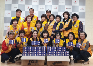 적십자 봉사회 영주시지구협의회, 사랑의 비상약 전달