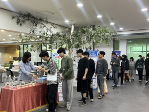 포항대 학술정보관, 간식 이벤트로 중간고사 기간 재학생 응원