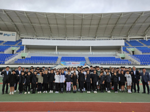 포항교육지원청, 경북학생체육대회 육상선수단 결단식 개최