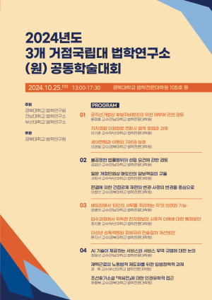 경북대 법학연구원, 다양한 법적문제 토론