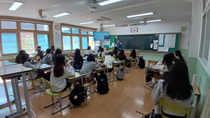 포항시자원봉사센터, 찾아가는 청소년 자원봉사 교육