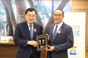 주낙영 경주시장, 주한태국 대사와 APEC 협력 논의
