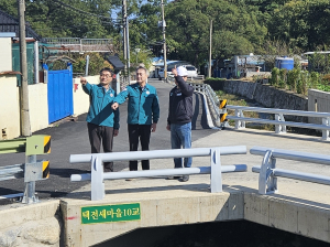 포항시 남구, 택전천 소하천 정비 준공…주민숙원 해결