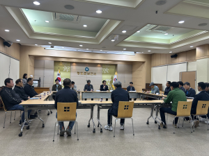 청도군, 보건소 이전 신축 공사관계자 간담회