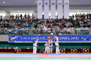 영천서 ‘독도수호’ 의지 다지는 태권도대회