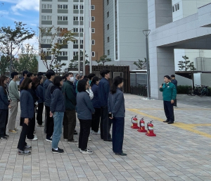포항시 북구, 공공청사 화재대비 민방위 훈련