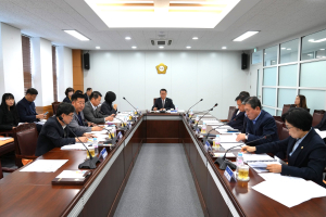 영천시의회, 조례안 13건 관련 의견 공유