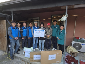 상주삼백로타리클럽, 사랑의 물품 전달